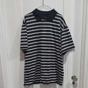 XL GEORGE Golf - Navy Blue Stripe